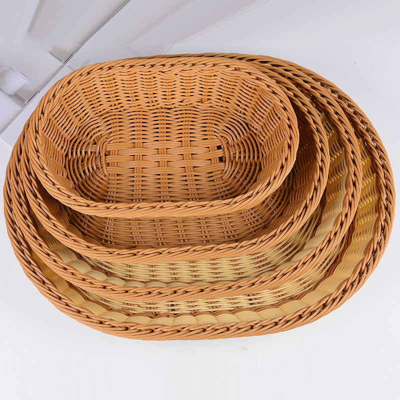 Decorative Woven Serving Basket Acalora