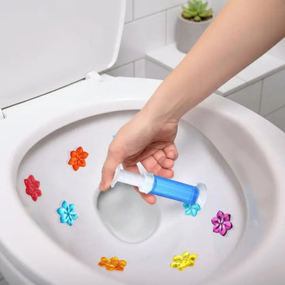 BowLift | 12-piece gel stamp set for the toilet — Transform every flush into an explosion of irresistible freshness!