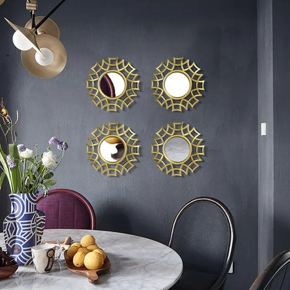 Skanto | Luxurious Irregular Mirror Wall Decor for Modern Interiors