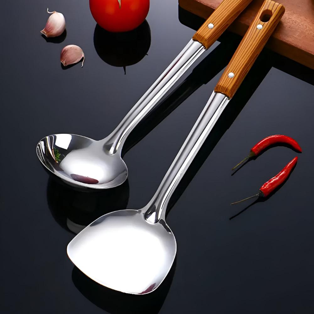 Skanto | Classic Stainless Steel Kitchen Utensil Set (5 Piece)