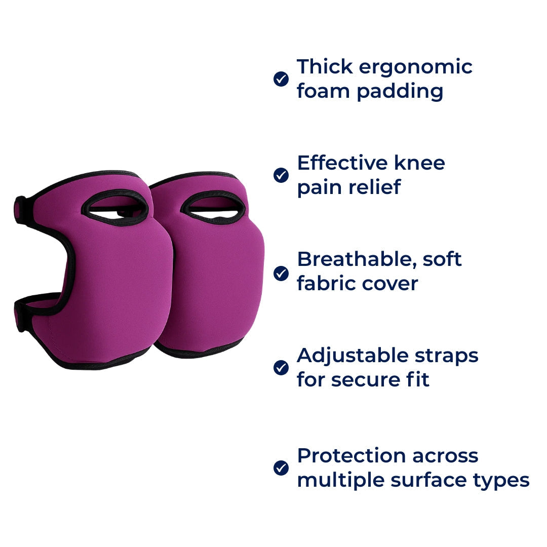 Knee Pain Relief Cushion – Thick Foam Support – Protects Joints & Reduces Strain – Gardening & DIY Use Bowlift