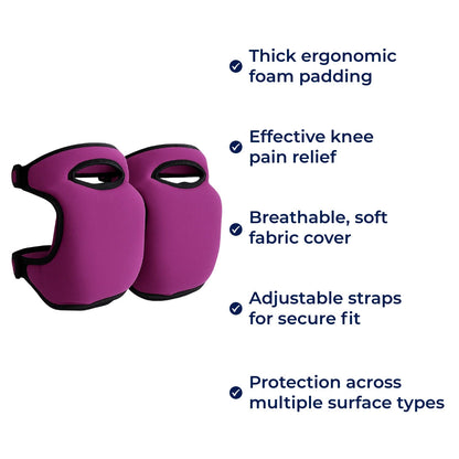 Knee Pain Relief Cushion – Thick Foam Support – Protects Joints & Reduces Strain – Gardening & DIY Use Bowlift