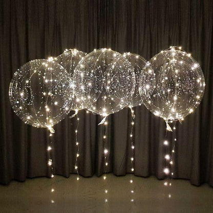 GlowBalloons - LED Balloons with Fairy Lights Bowlift