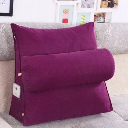 LoungeEase | Backrest Pillow for Reading and TV - Lumbar Support Adjustable Bed Pillow - Comfort Posture - Versatile Use Pillow Bowlift