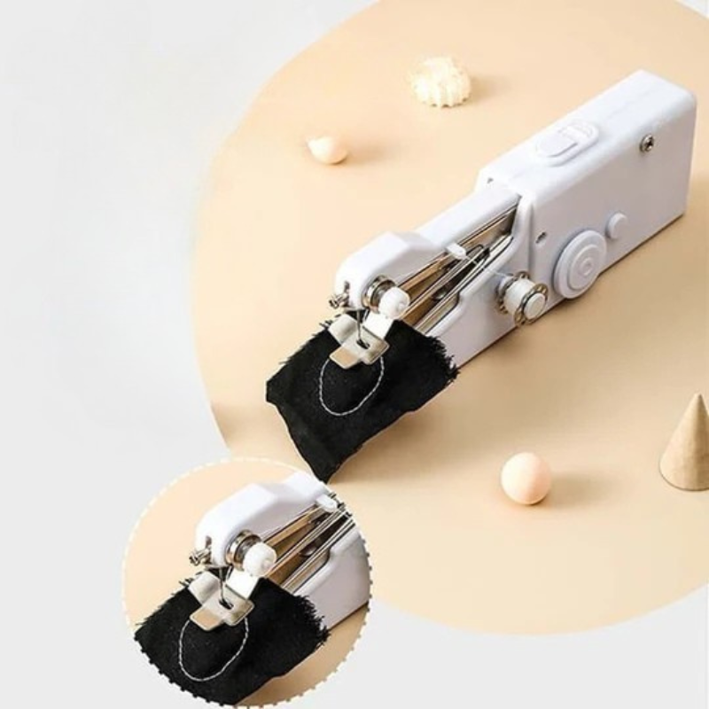 Portable hand sewing machine for quick repairs Karnz