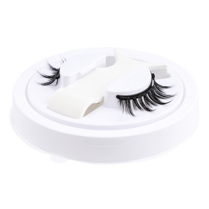 Skanto | Reusable Magnetic Eyelash Kit and Tweezers – No Glue Included