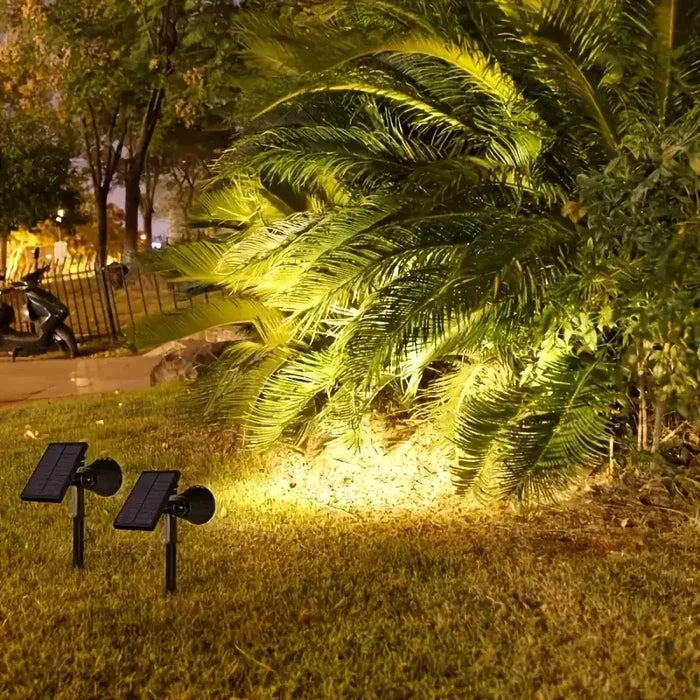 Sustainable Adjustable Solar Spotlight Bowlift