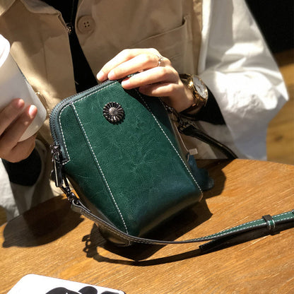 BowLift | Women's Soft Leather Mobile Phone Bag