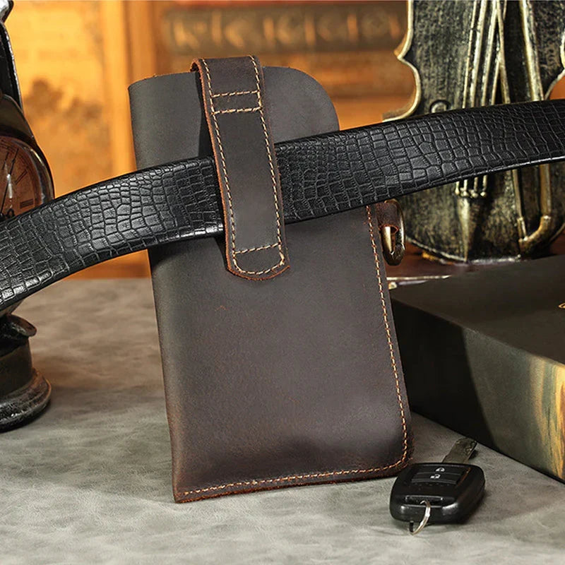 BowLift | Multifunctional Leather Mobile Phone Bag