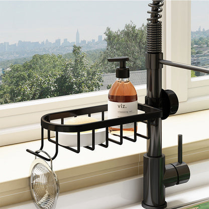 BowLift | Shower holder for Shampoo & Soap – Stainless Aluminium – Silver or Black – No Drilling