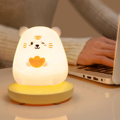 Frendorf | Animal LED Night Lamp | Cute Silicone Design | Integrated LED