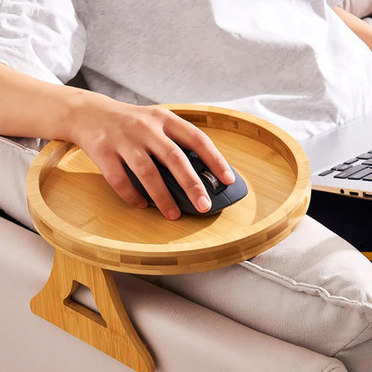 Skanto | Wooden Sofa Armrest Side Table