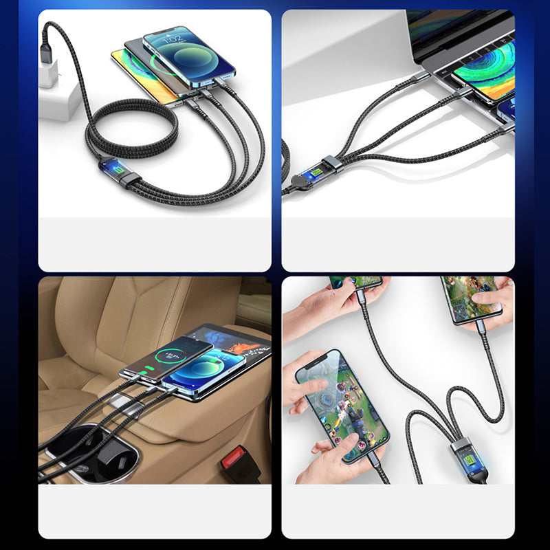 BowLift | Super Fast Charging 3-in-1 Data Cable