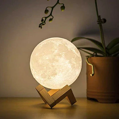 Moon Lamp - Lunar - Rechargeable - Touch Control