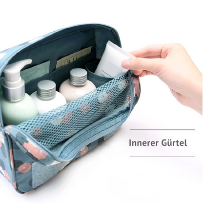 Skanto | TravelEase – Water-Repellent Toiletry Bag with Hook and Compartments | Travel Toiletry Bag