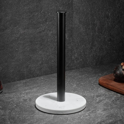 BowLift | Marble paper towel holder – gold details for exceptional style