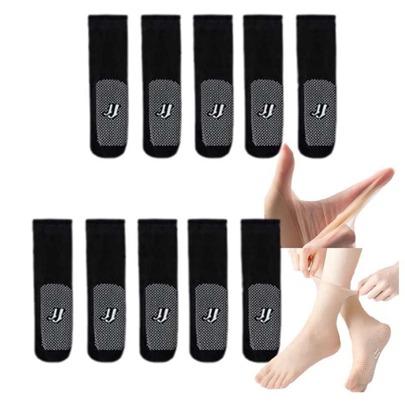 Spring Summer Invisible Non-Slip Crystal Silk Socks | Bowlift
