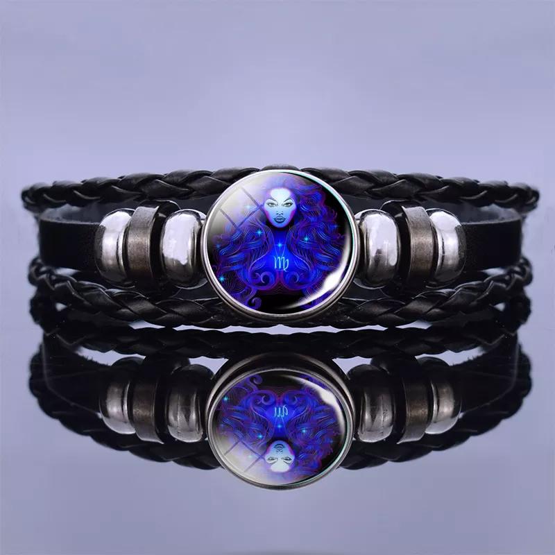 Bracelet with 12 zodiac signs