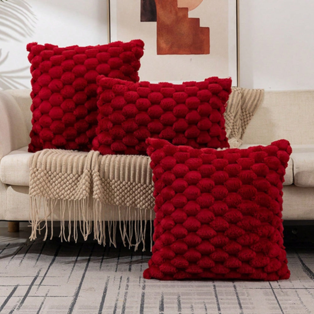 VelvetSoft Cushion Cover – Ultra-soft Plush Cover for Sofa or Bed | Karnz