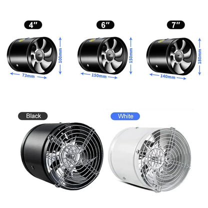 Skanto | Powerful Quiet Extractor Fan – Copper Motor & Metal Blades