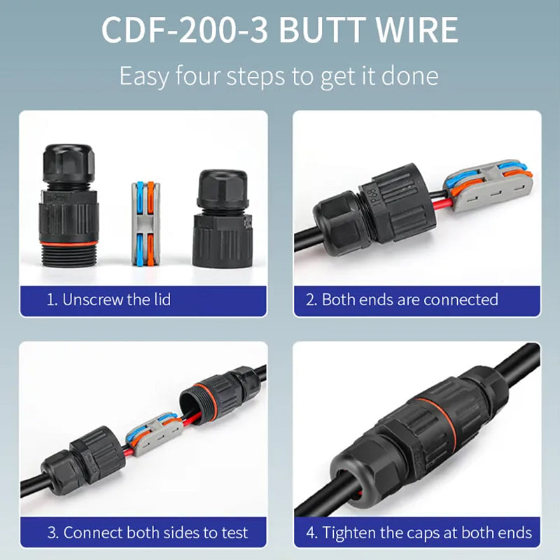 Outdoor Waterproof Electrical Connector | Skanto