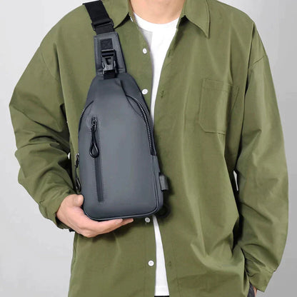UrbanShield Waterproof Shoulder Bag with Anti-Theft Design | Karnz