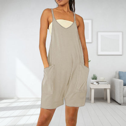 Sleeveless Dress with Pockets | Skanto