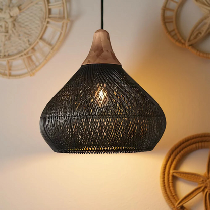 Skanto | Rattan Boho Pendant Lamp