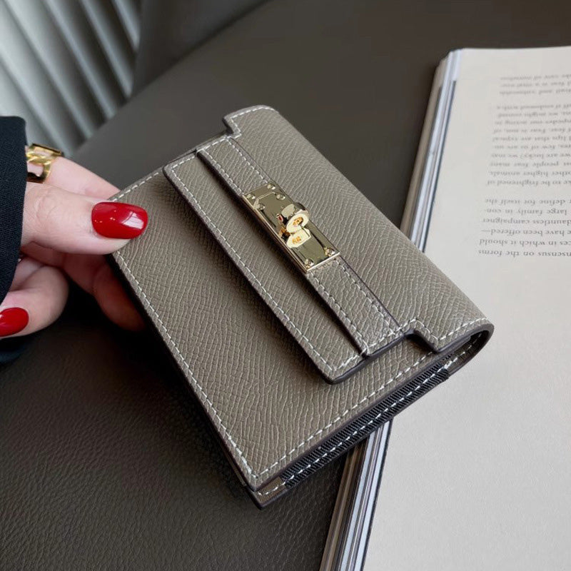BowLift | Minimalist PU Leather Zipper Card Holder