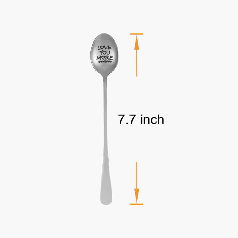 BowLift | Love You More' Engraved Spoon