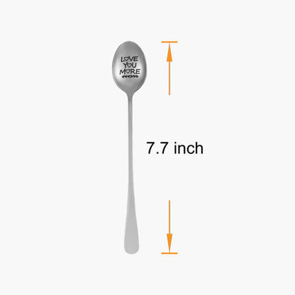 BowLift | Love You More' Engraved Spoon