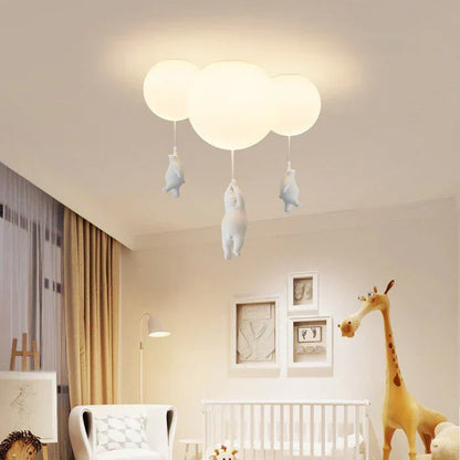 CloudBear – Playful Children's Room Lamp with Balloon