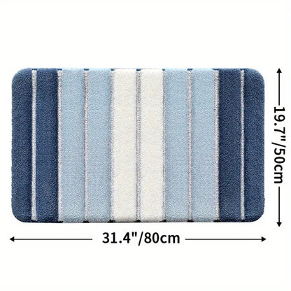 Skanto | Lumiere Striped Absorbent Bath Mat