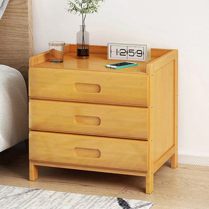 Sandsberg | BambooLux Nightstand | Minimalist Bamboo Design | 1-2 Drawers | Sustainable & Functional for the Bedroom