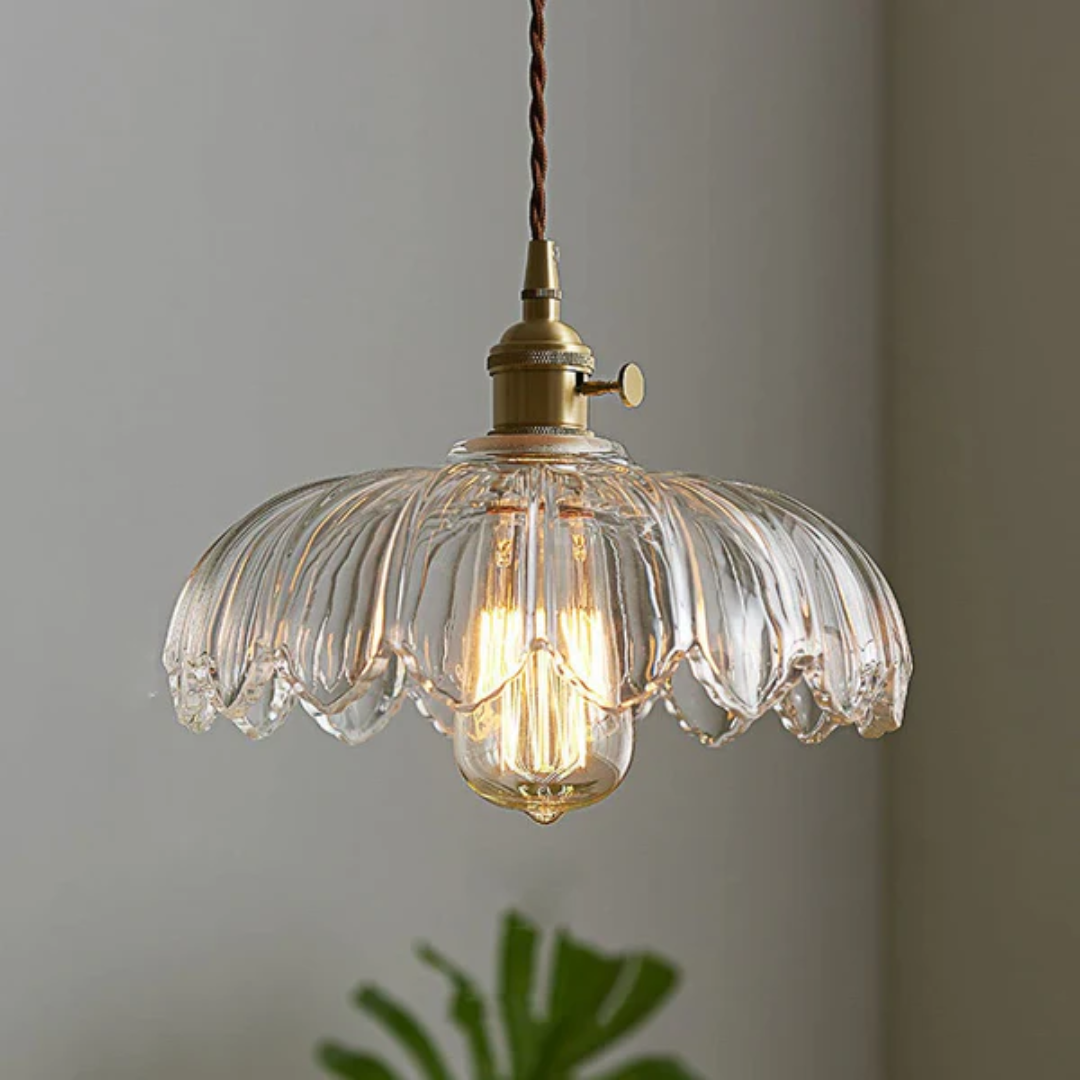 Skanto | Vintage Glass Pendant Lamp
