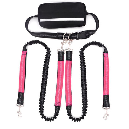 Skanto | Hands-Free Dog Leash with Zipper Pocket