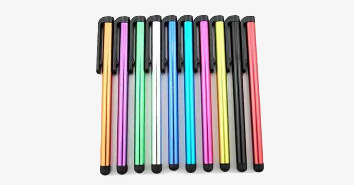 Skanto | Universal Touch Pen with Soft Rubber Tips - Best for Touchscreen Smartphones and Tablets