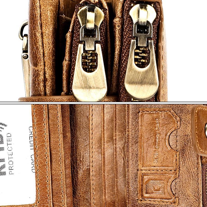 Skanto | Retro Zipper Wallet