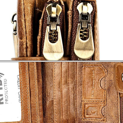 Skanto | Retro Zipper Wallet