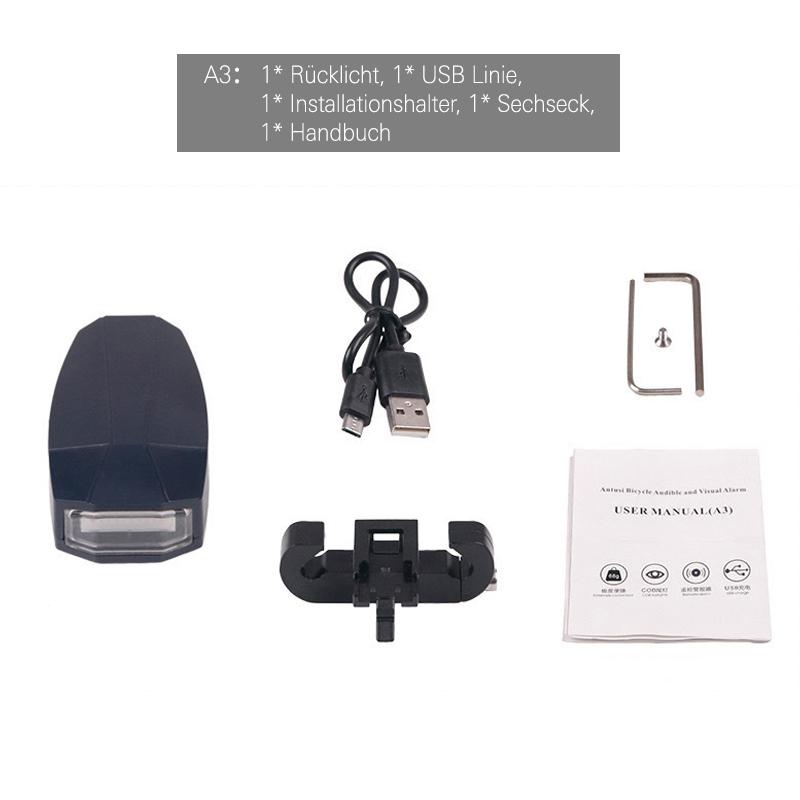 Skanto | 3-in-1 Bicycle Wireless Remote Control - Taillight