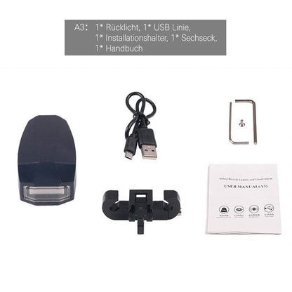 Skanto | 3-in-1 Bicycle Wireless Remote Control - Taillight