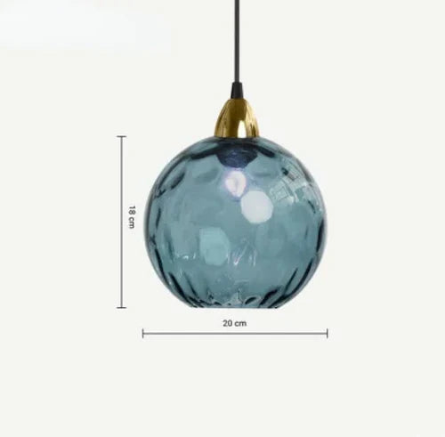 Skanto | Glass Ball Pendant Lamp - LumiSphere