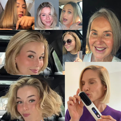 Thermal Styling Brush for Short Hair & Bangs | Karnz