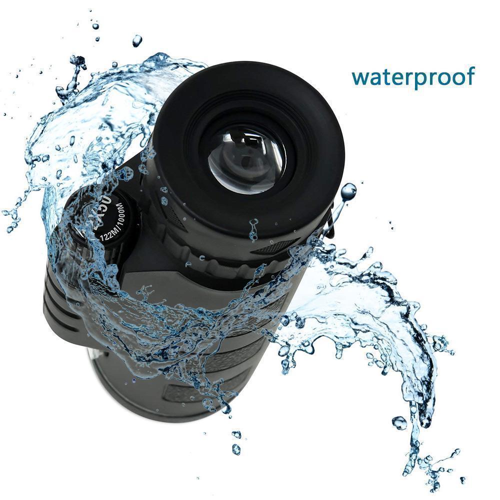 Sandsberg High-Performance Monocular Telescope with Smartphone Adapter and Tripod