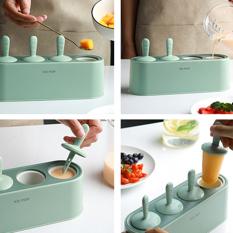 Silicone Puddelding Ice Cream Mold Set | Skanto