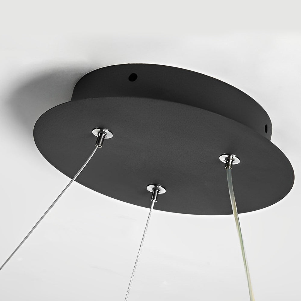 Modern LED Chandelier with Dimming Function – Pendant Light for Dining Room and Living Room | Karnz