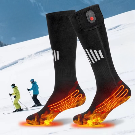 Skanto | Rechargeable USB Heated Socks with Electric Thermal Heating for Cold Weather