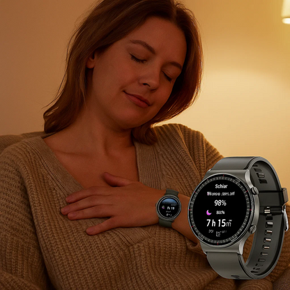Skanto | CardioSense – Medical ECG Smartwatch with Osram Sensor and 24/7 Health Tracking