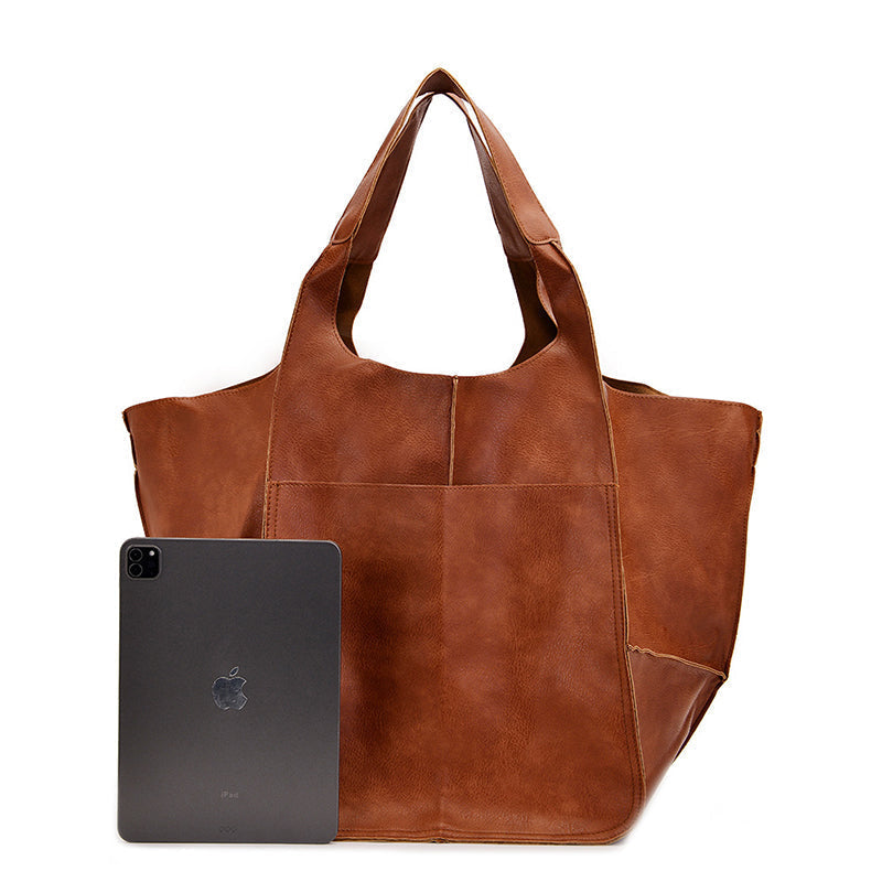 BowLift | Oversized Leather Tote