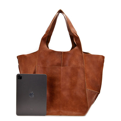 BowLift | Oversized Leather Tote